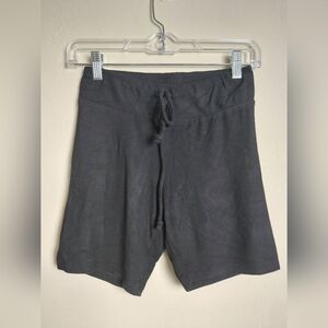 Nia Black Drawstring Shorts NWT XS